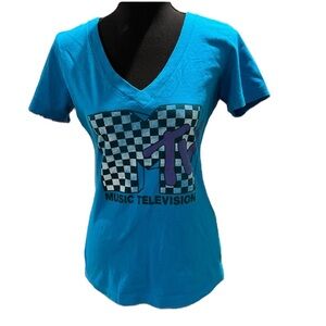 MTV‎ Women’s retro tee shirt. Size large